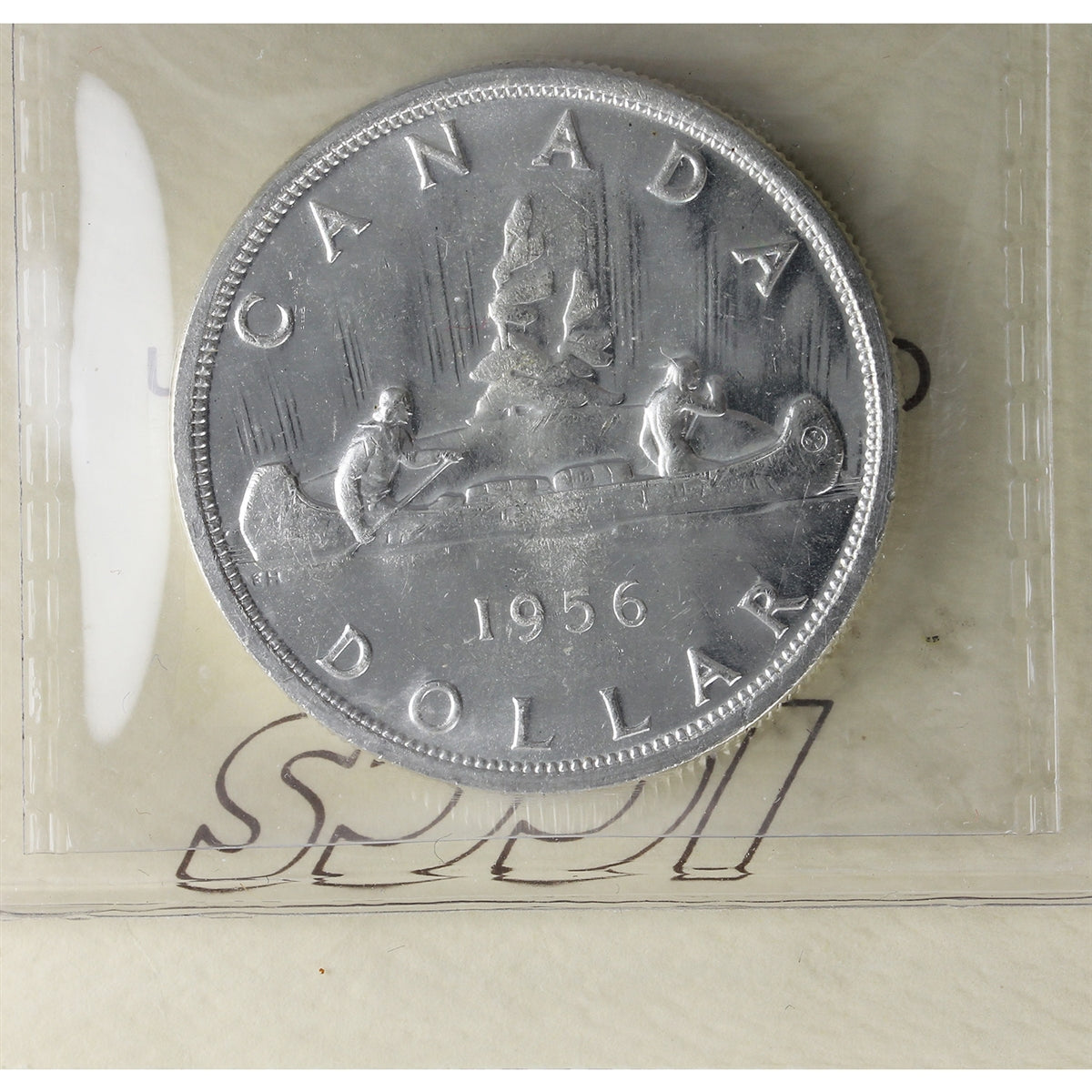 1956 Canada Dollar ICCS Certified MS64