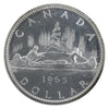 1965 Small Beads Pointed 5 (Type 1) Canada Dollar ICCS Certified PL-66 Cameo