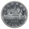 1966 Large Beads Canada Dollar ICCS Certified PL66 Cameo