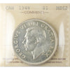 1948 Canada Dollar ICCS Certified MS62 (XXR 509)