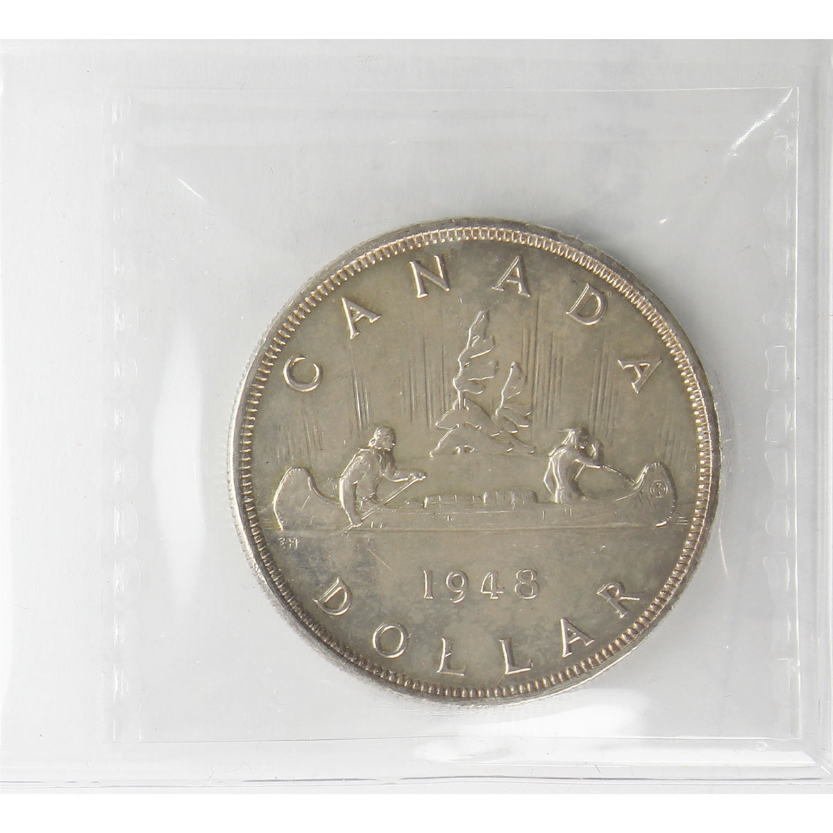1948 Canada Dollar ICCS Certified AU50