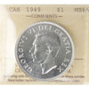 1949 Canada Dollar ICCS Certified MS66 (XHI 089)