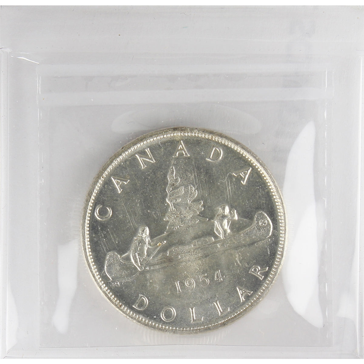 1954 Canada Dollar ICCS Certified MS64