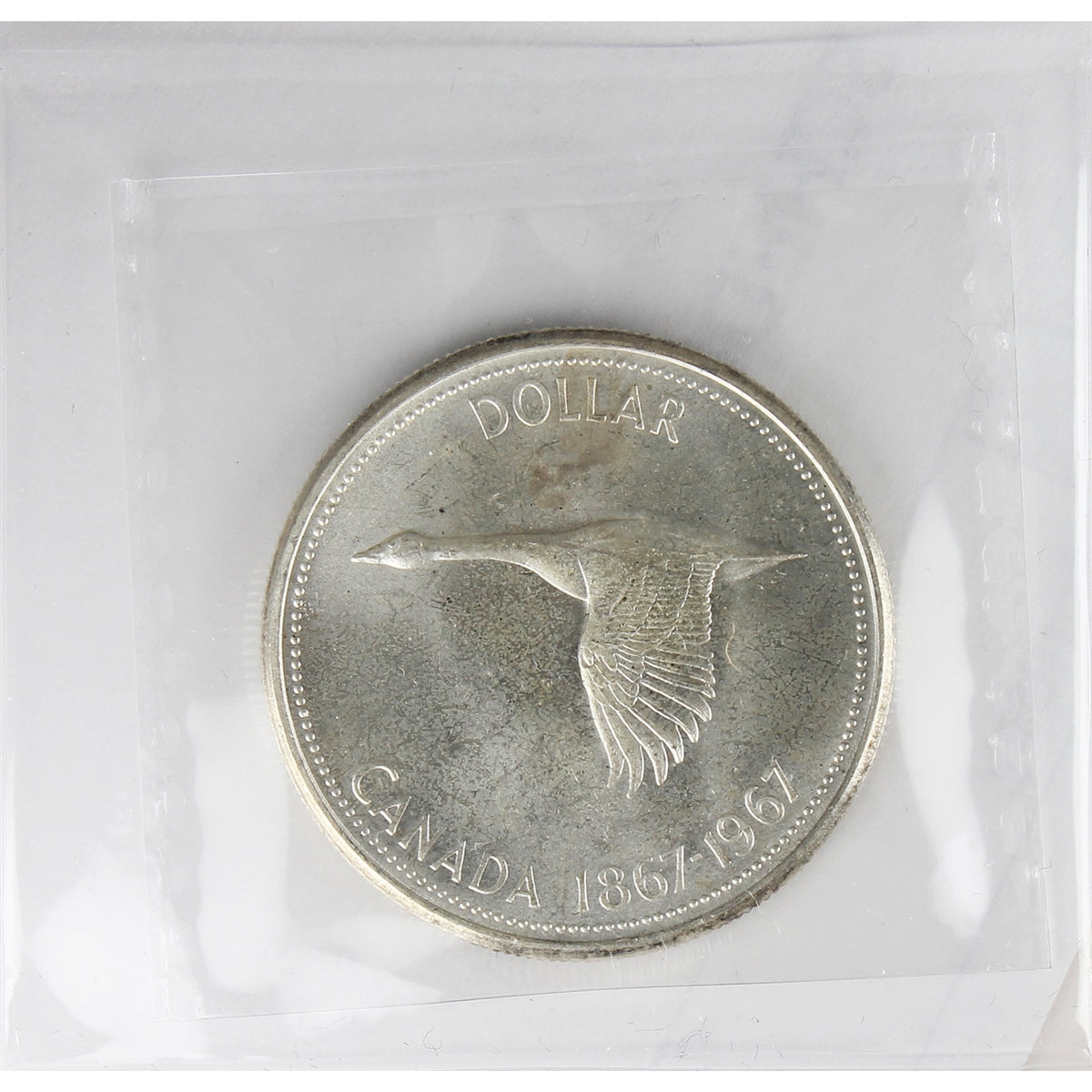 1967 Canada Dollar ICCS Certified MS65