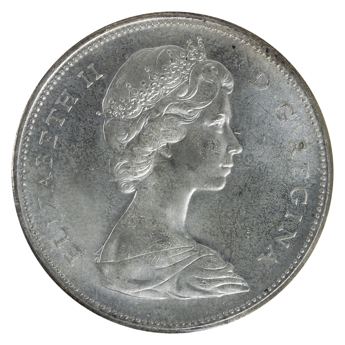 1967 Canada Dollar ICCS Certified MS65