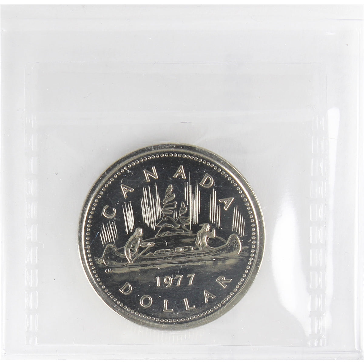 1977 Canada Nickel Dollar ICCS Certified SP66