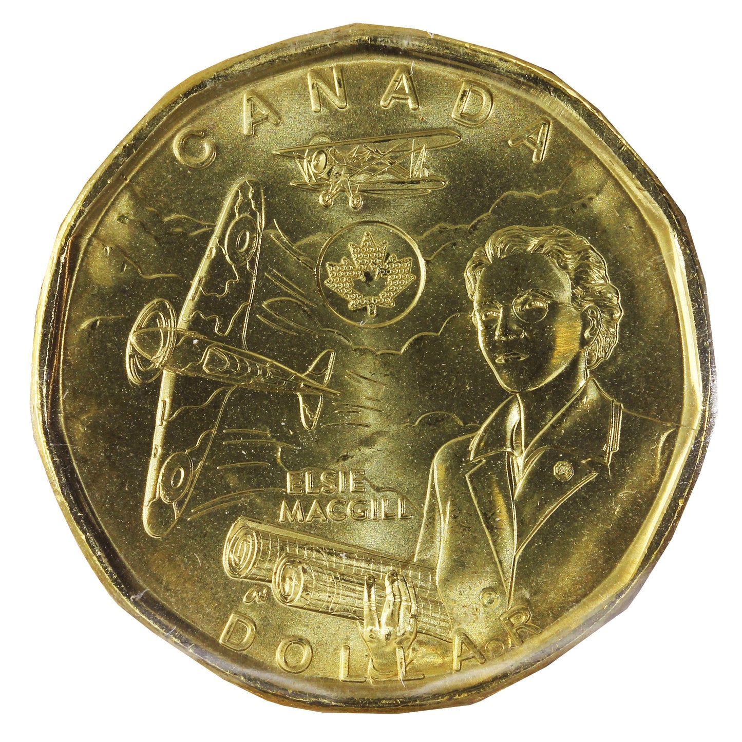 2023 Elsie MacGill, 4 Pearls Canada Dollar ICCS Certified MS67