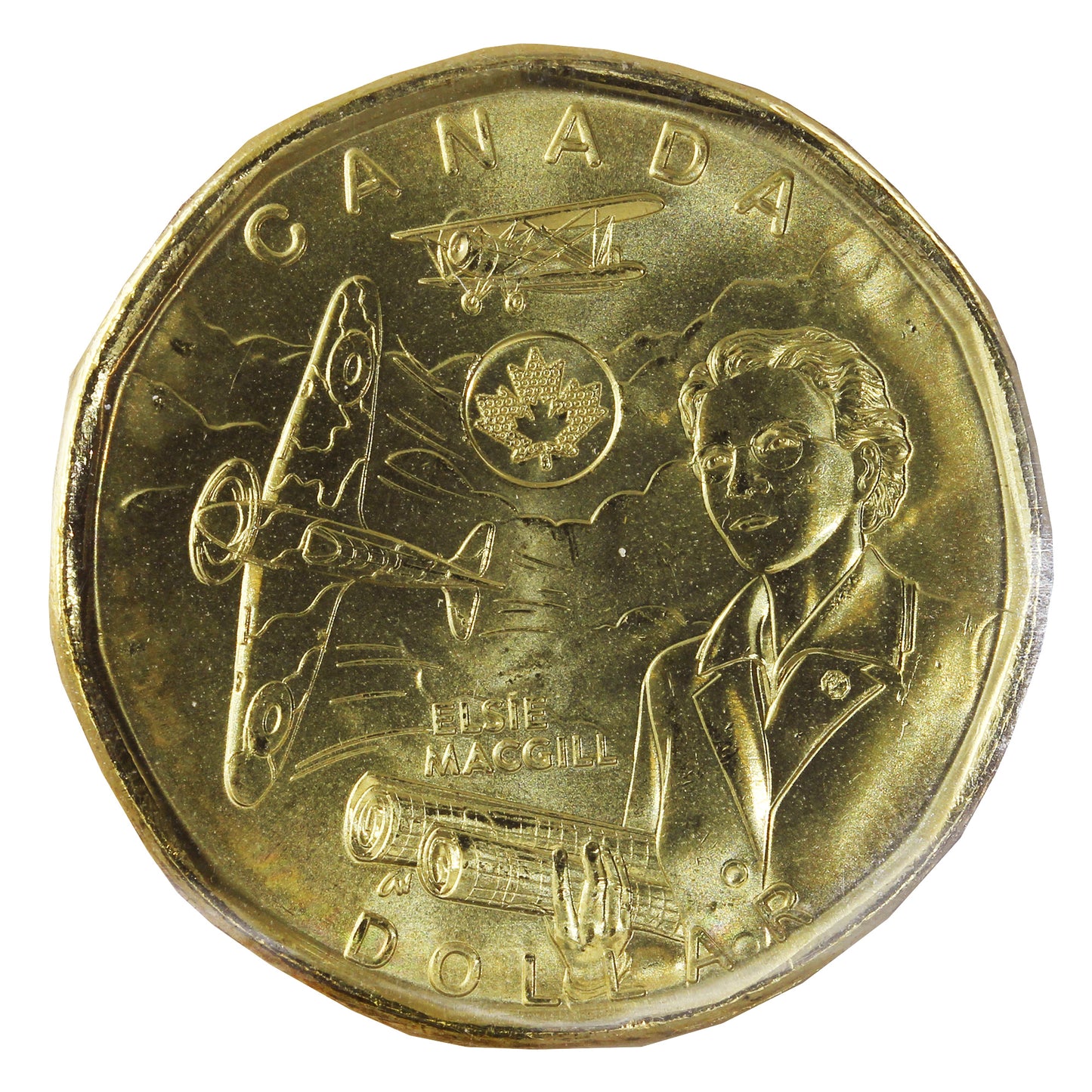 2023 Elsie MacGill, 4 Pearls Canada Dollar ICCS Certified MS66