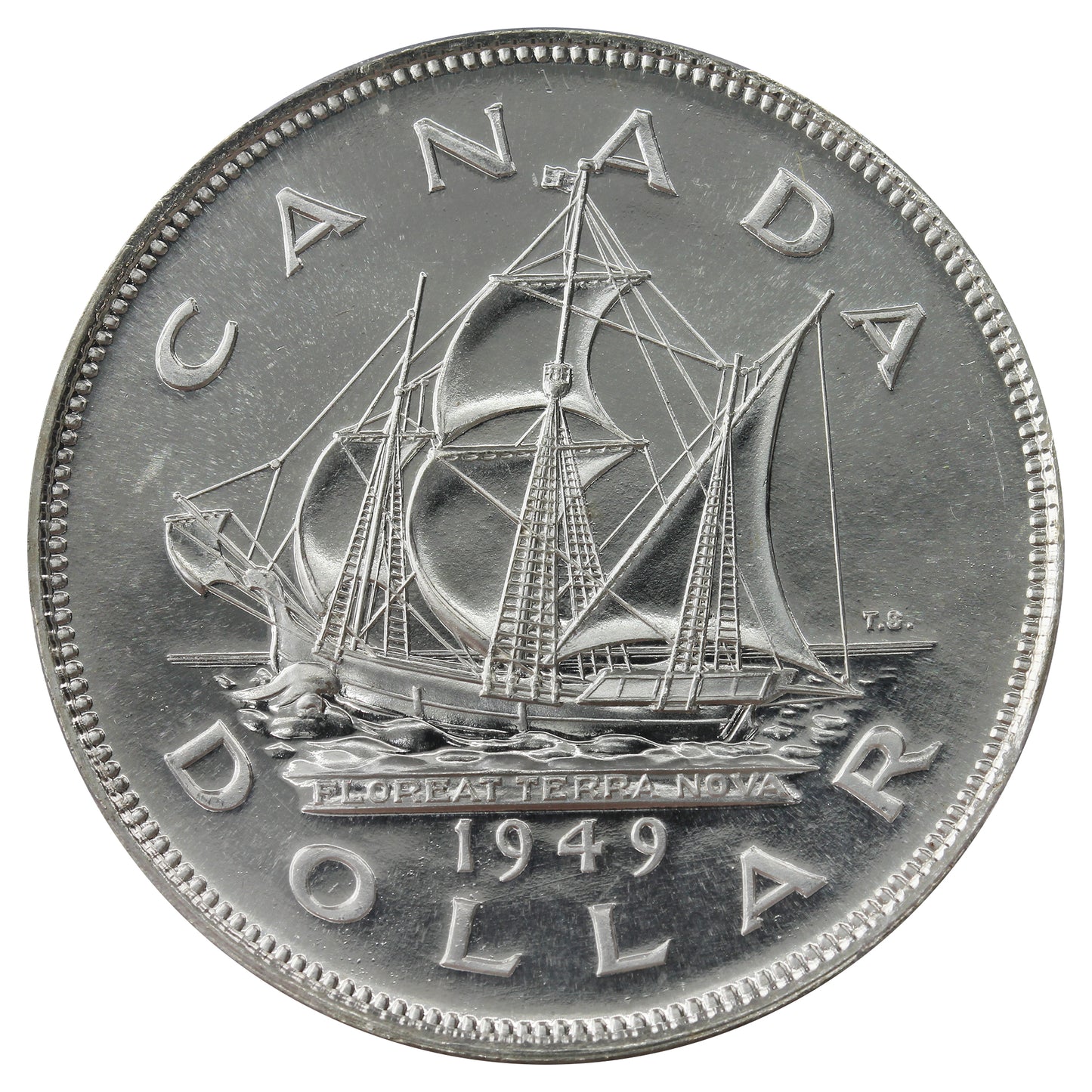 1949 Canada Dollar PCGS Certified MS65