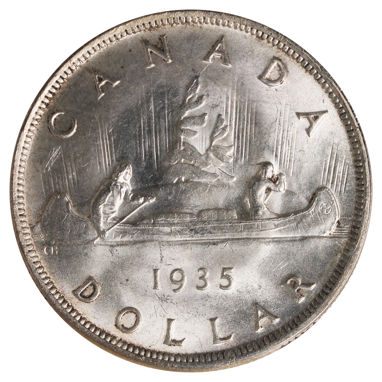 1935 Canada Dollar ICCS Certified MS65 (XAM 028)