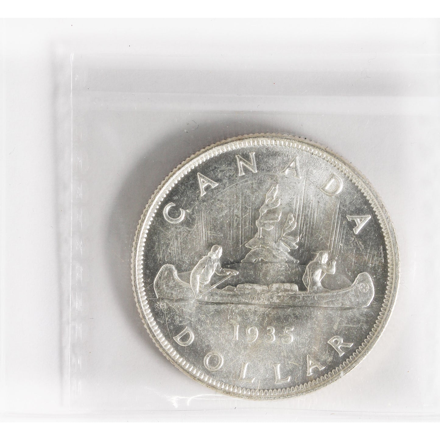 1935 Double XXV Canada Dollar ICCS Certified MS65 (XMY 604)