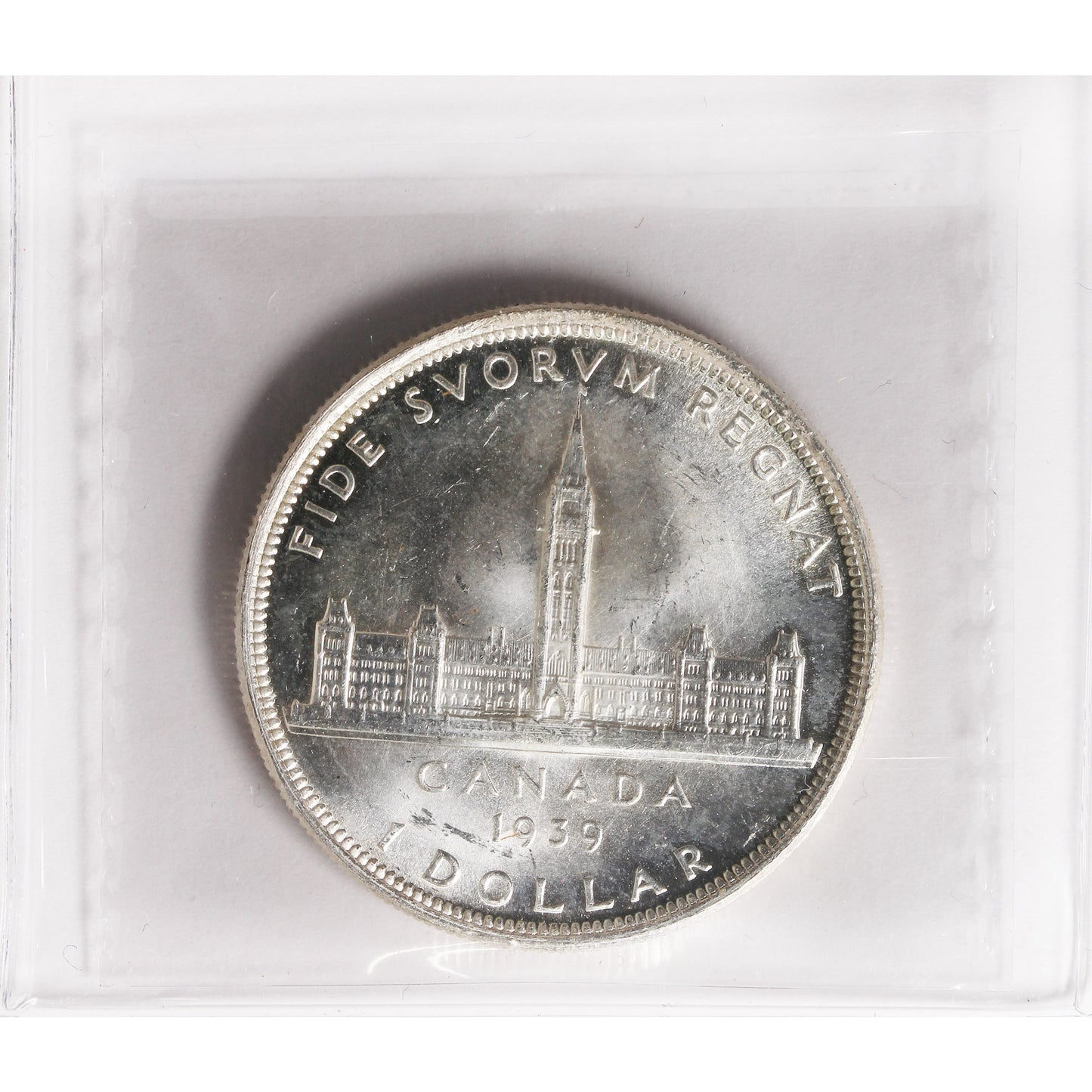 1939 Canada Dollar ICCS Certified MS65