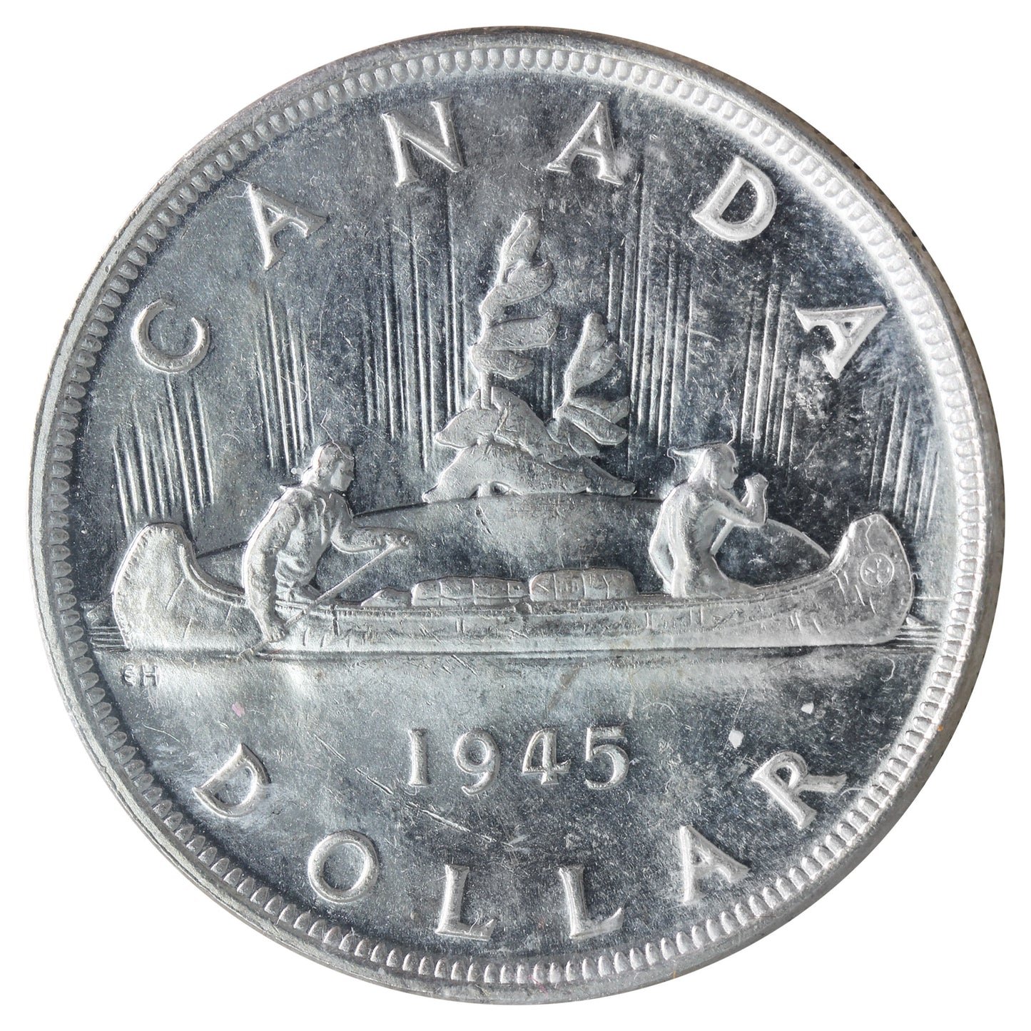 1945 Canada Dollar ICCS Certified MS62