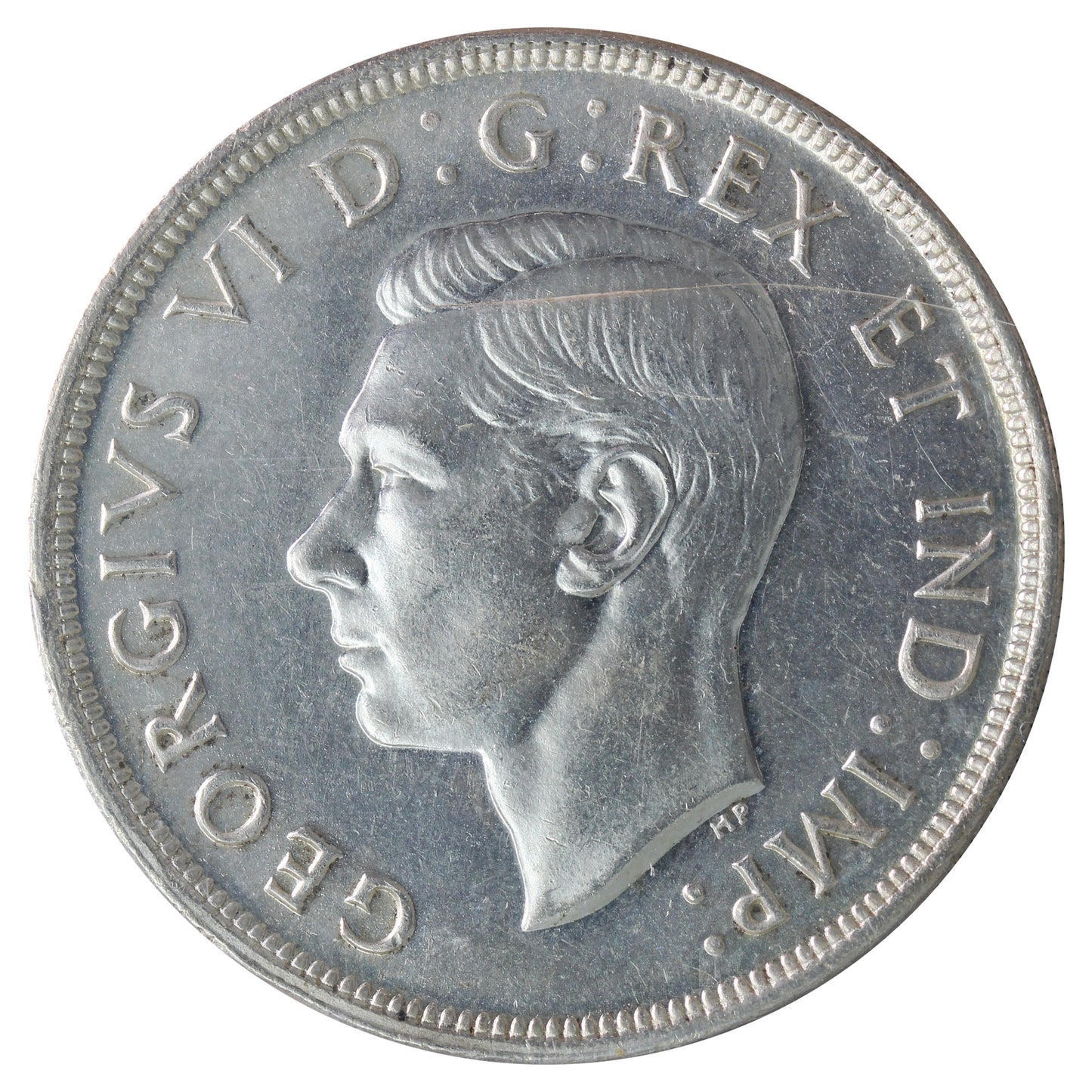 1947 Blunt 7, 7/7 Canada Dollar ICCS Certified AU55