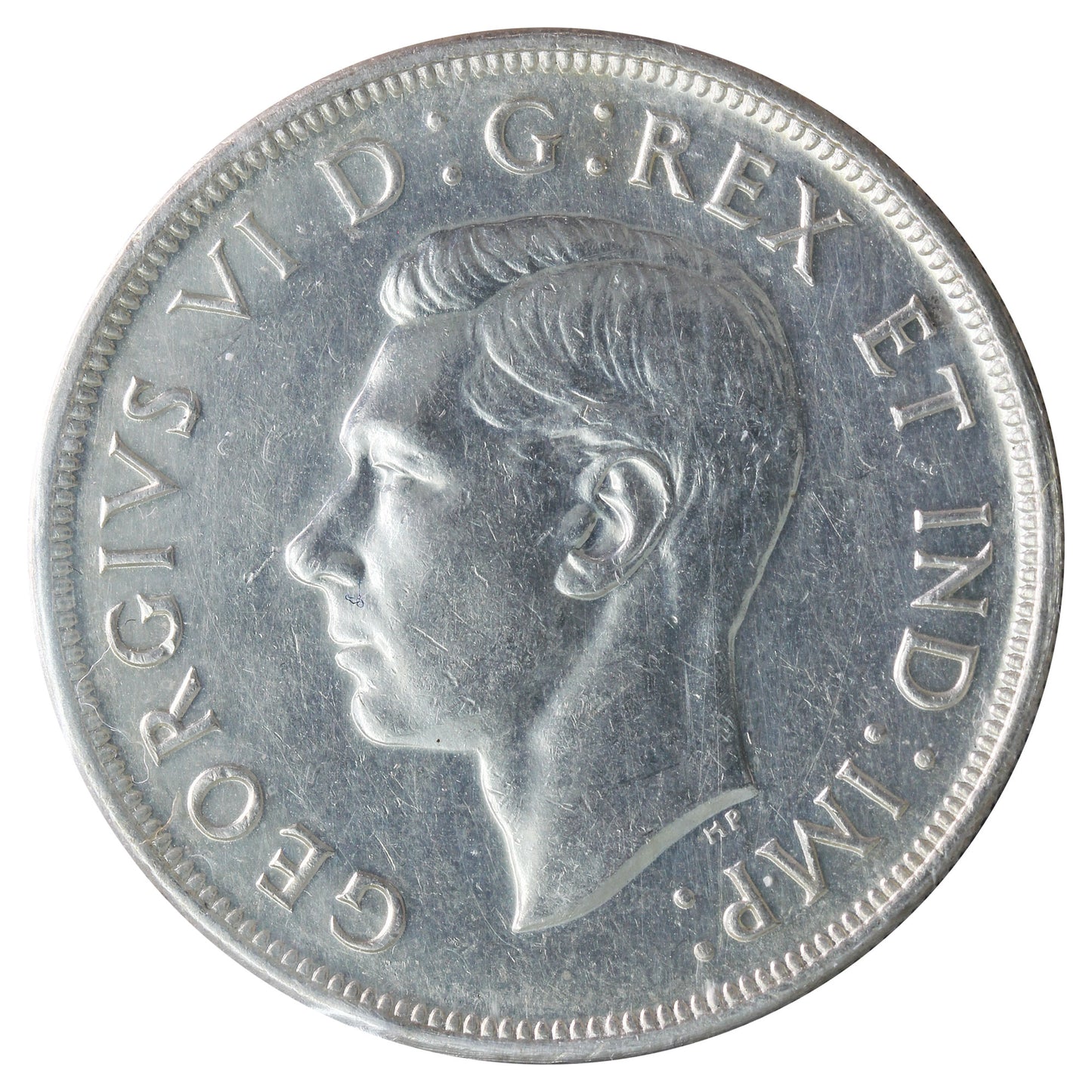 1947 Blunt 7, 7/7 Canada Dollar ICCS Certified EF40