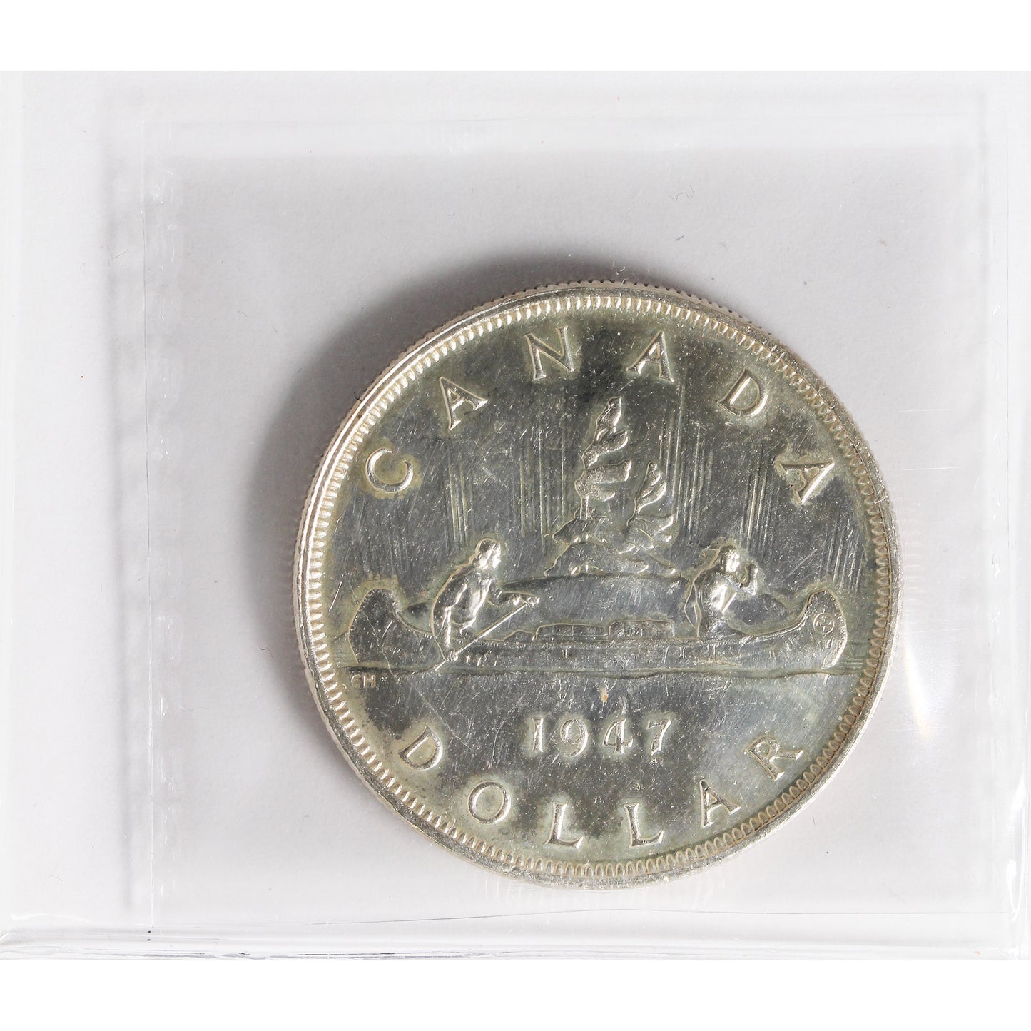 1947 Blunt 7, Double HP Canada Dollar ICCS Certified MS63
