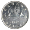 1947 Blunt 7, Double HP Canada Dollar ICCS Certified MS63