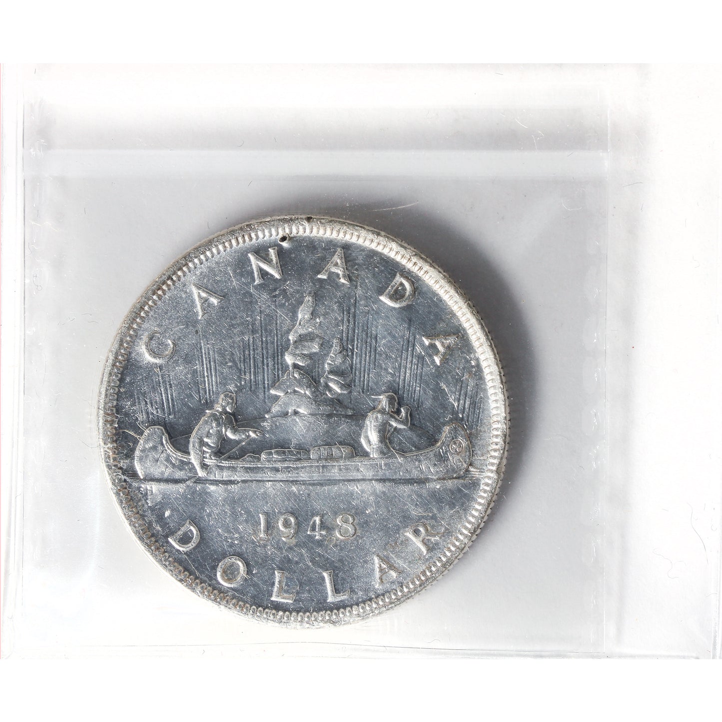 1948 Canada Dollar ICCS Certified AU55 (XHI 077)