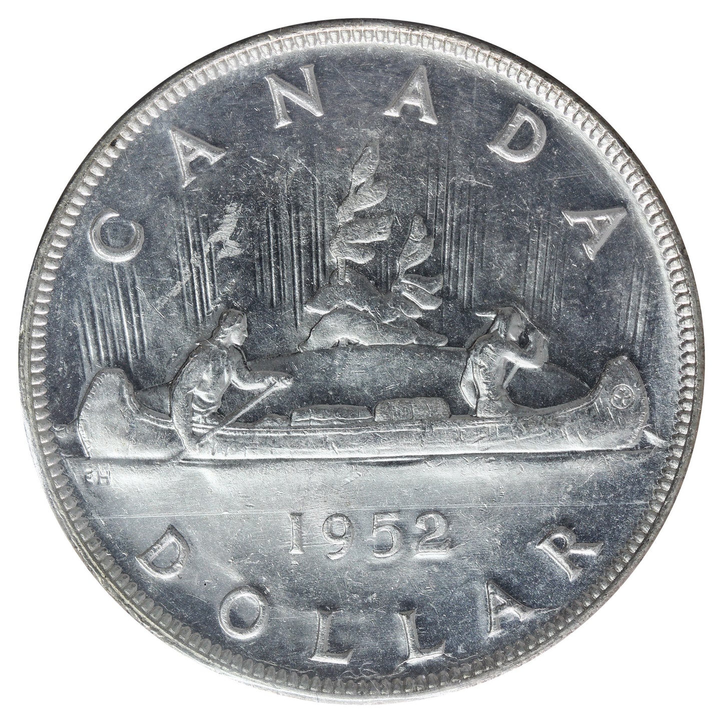 1952 NWL, 2/2 Canada Dollar ICCS Certified MS-63