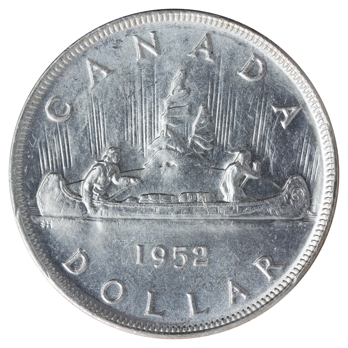 1952 WL, 2/2 Canada Dollar ICCS Certified MS60