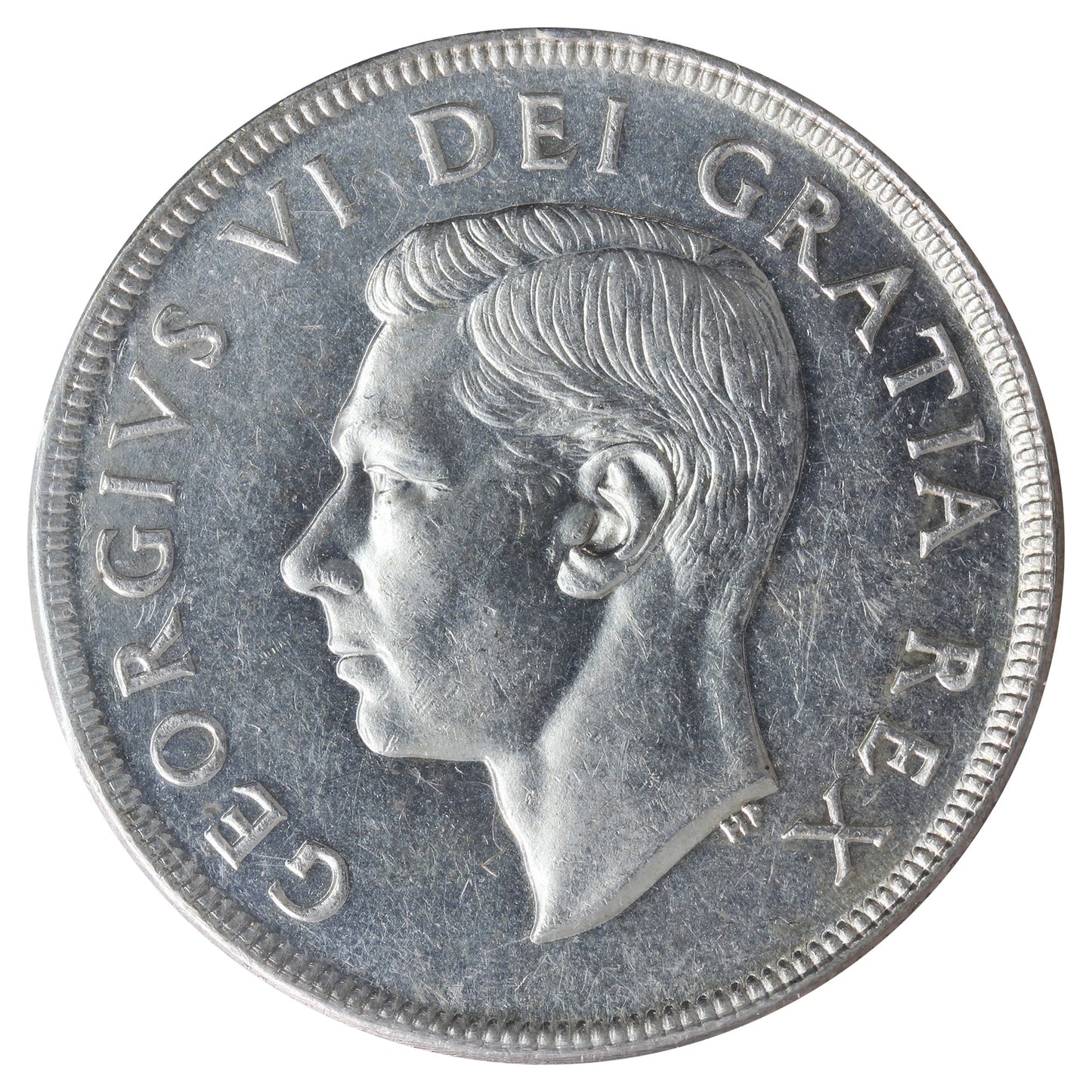 1952 WL, 2/2 Canada Dollar ICCS Certified AU-55