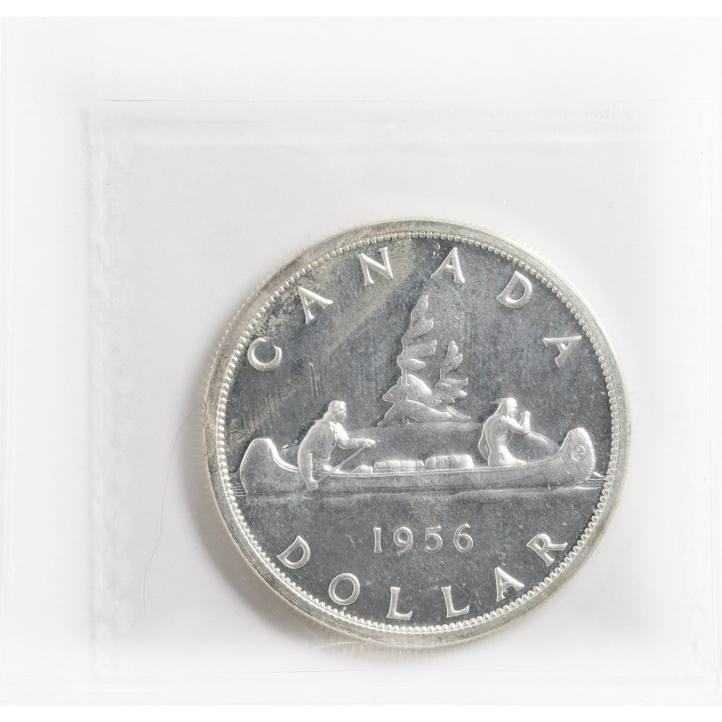 1956 Canada Dollar ICCS Certified PL-65 Heavy Cameo