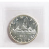 1957 Canada Dollar ICCS Certified PL-65 Cameo