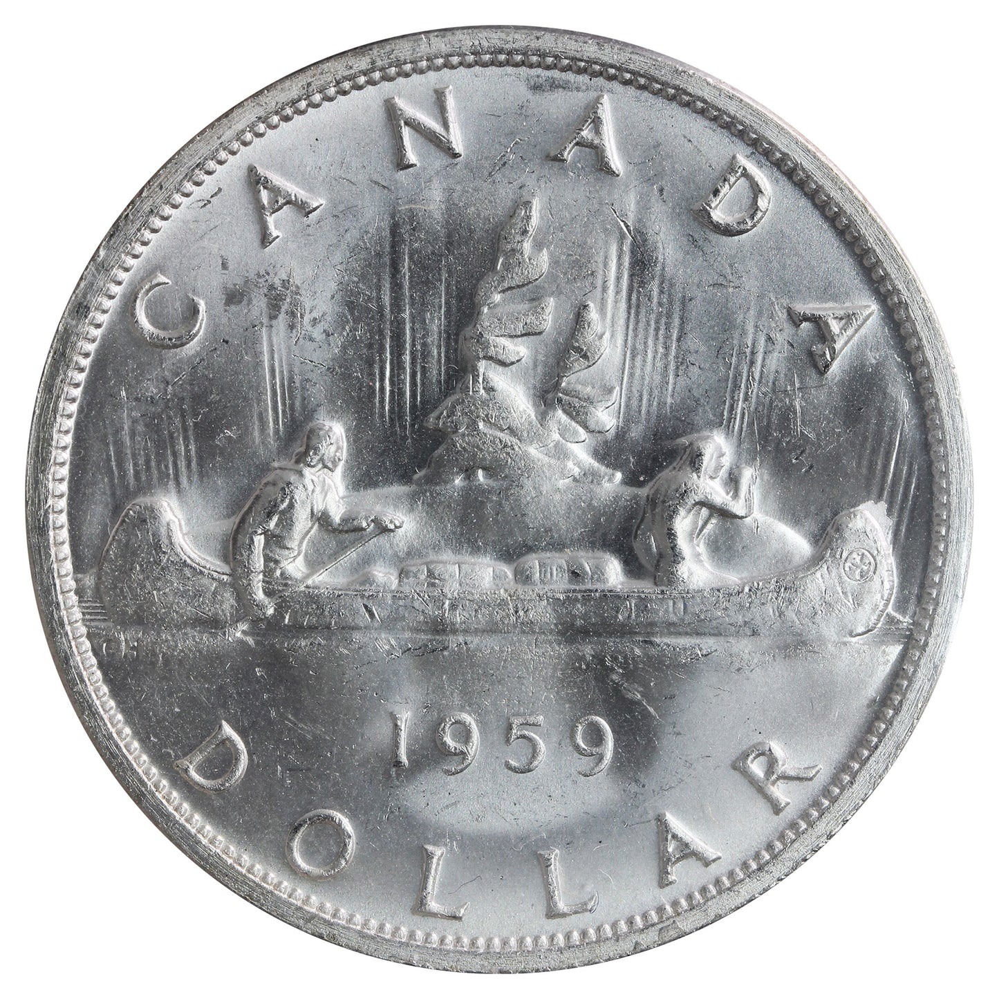 1959 Canada Dollar ICCS Certified MS-65 (XHT 055)