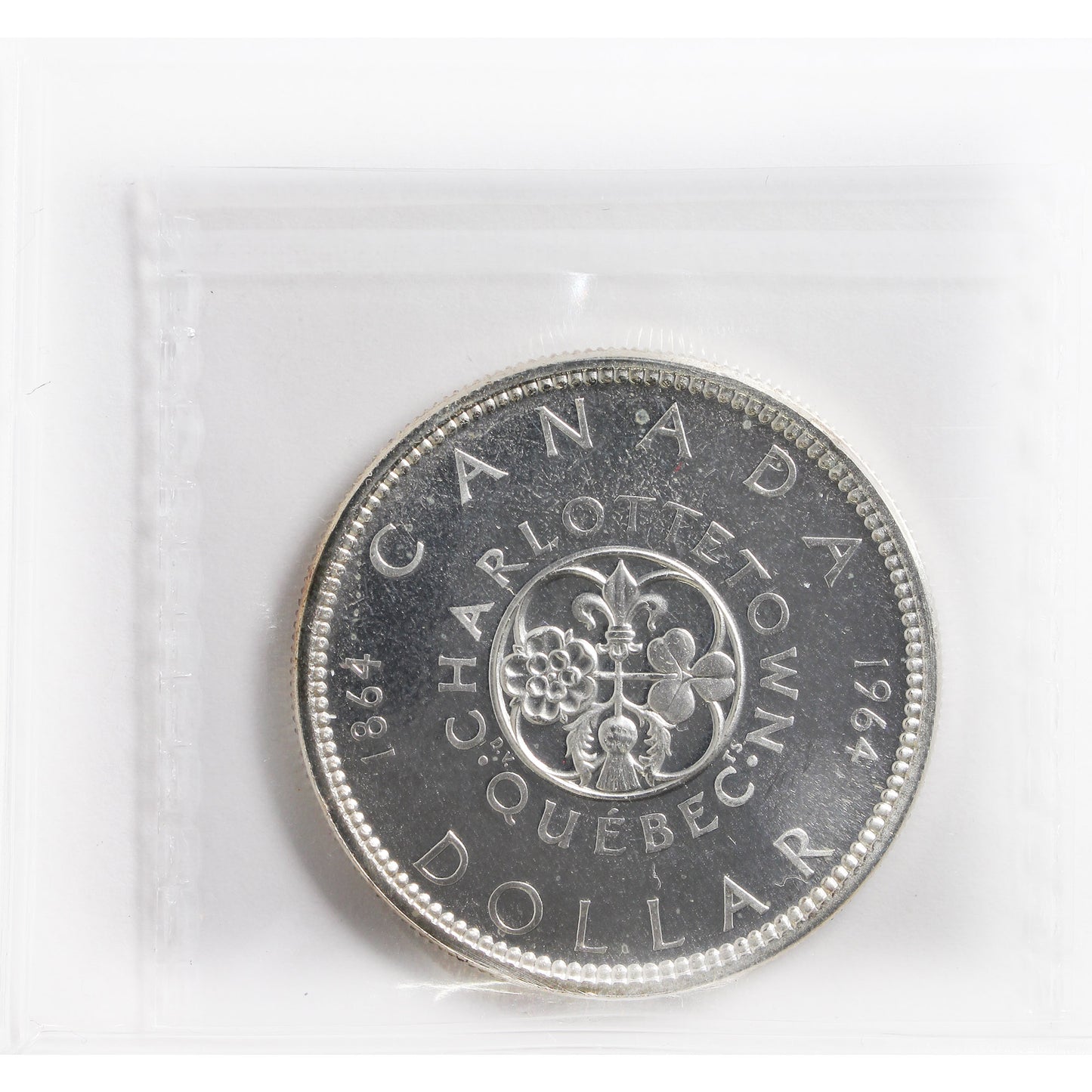 1964 Missing Dot Canada Dollar ICCS Certified PL64 Cameo