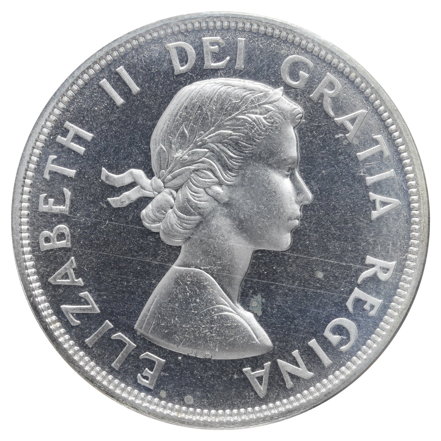 1964 Missing Dot Canada Dollar ICCS Certified PL64 Cameo