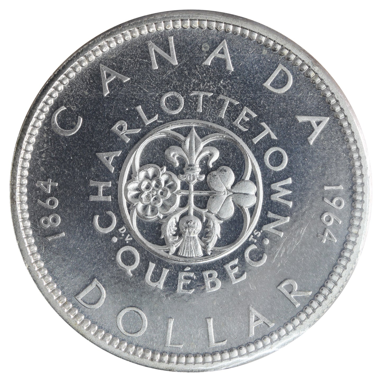 1964 Missing Dot Canada Dollar ICCS Certified PL64 Cameo