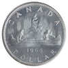 1965 Lrg Beads Blt 5 (Type 3) Canada Dollar ICCS Certified SP-66 Heavy Cameo (XVR 089)