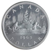 1965 Lrg Beads Blt 5 (Type 3) Canada Dollar ICCS Certified SP-66 Heavy Cameo (XVR 093)