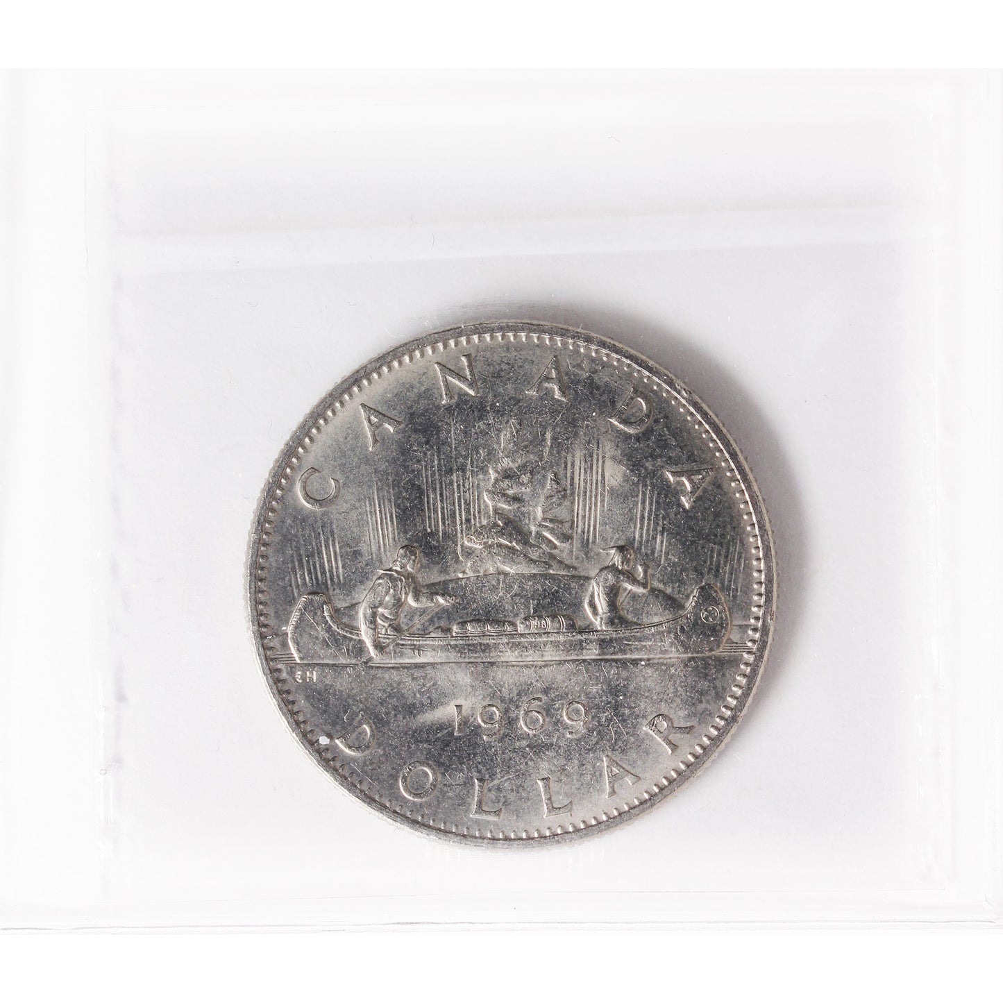 1969 Canada Nickel Dollar ICCS Certified MS65