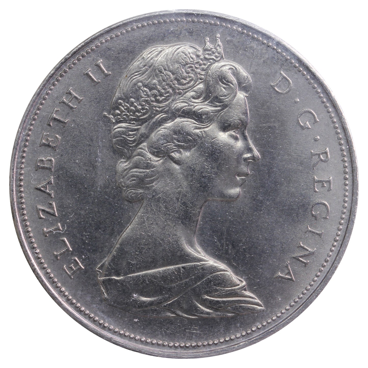 1969 Canada Nickel Dollar ICCS Certified MS65