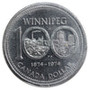 1974 Canada Nickel Dollar ICCS Certified MS64 CH#1974 Rev-016 (VCR #16)