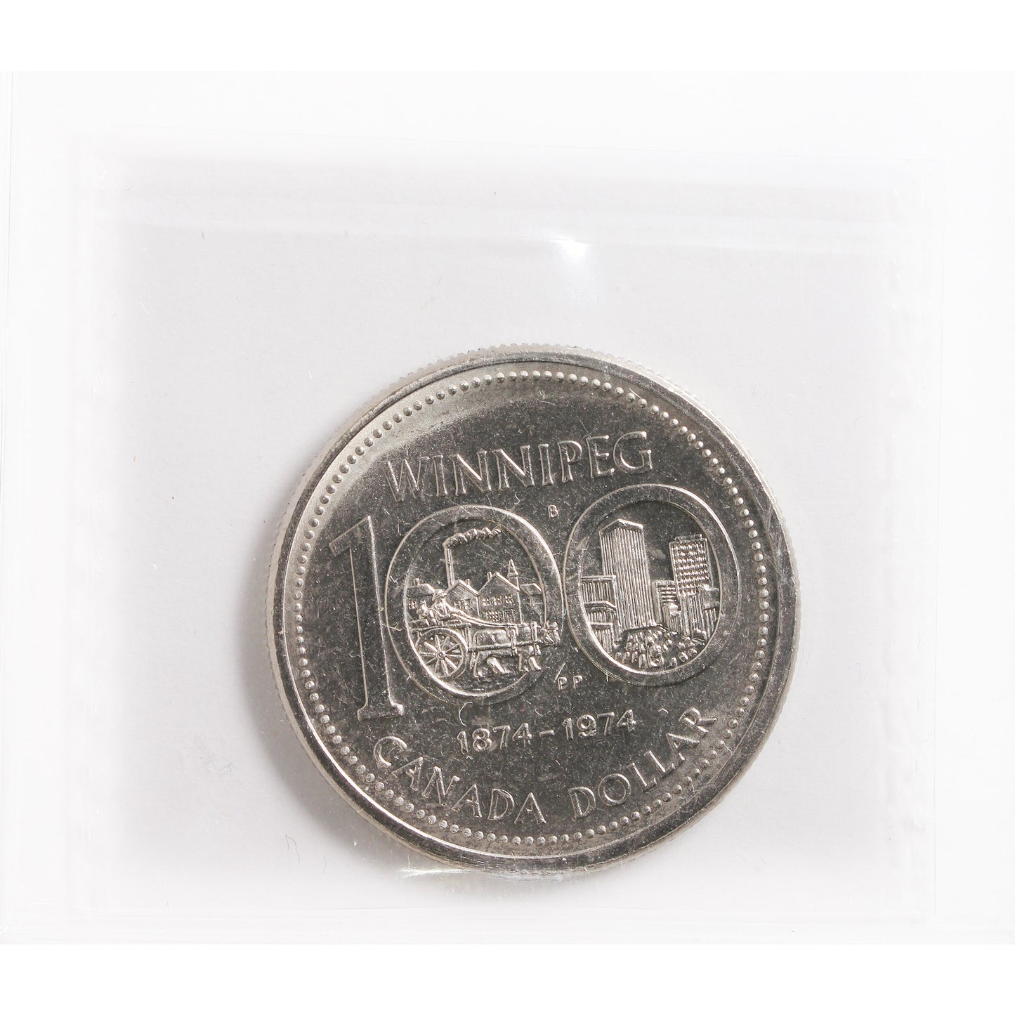 1974 Canada Nickel Dollar ICCS Certified MS63 CH#1974 Rev-016 (VCR #16)