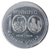 1974 Canada Nickel Dollar ICCS Certified MS63 CH#1974 Rev-016 (VCR #16)