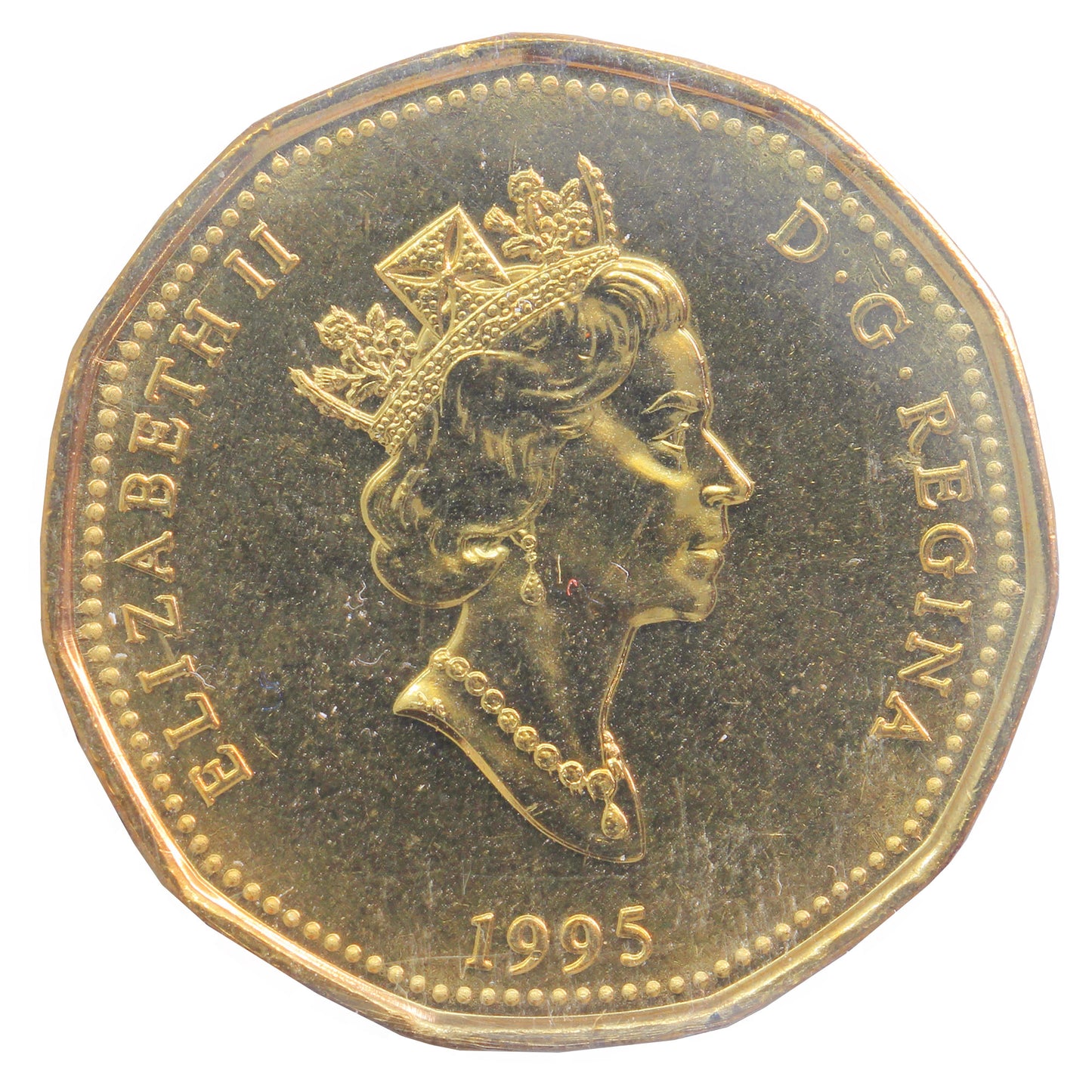 1995 Canada Peacekeeping Dollar ICCS Certified MS-66