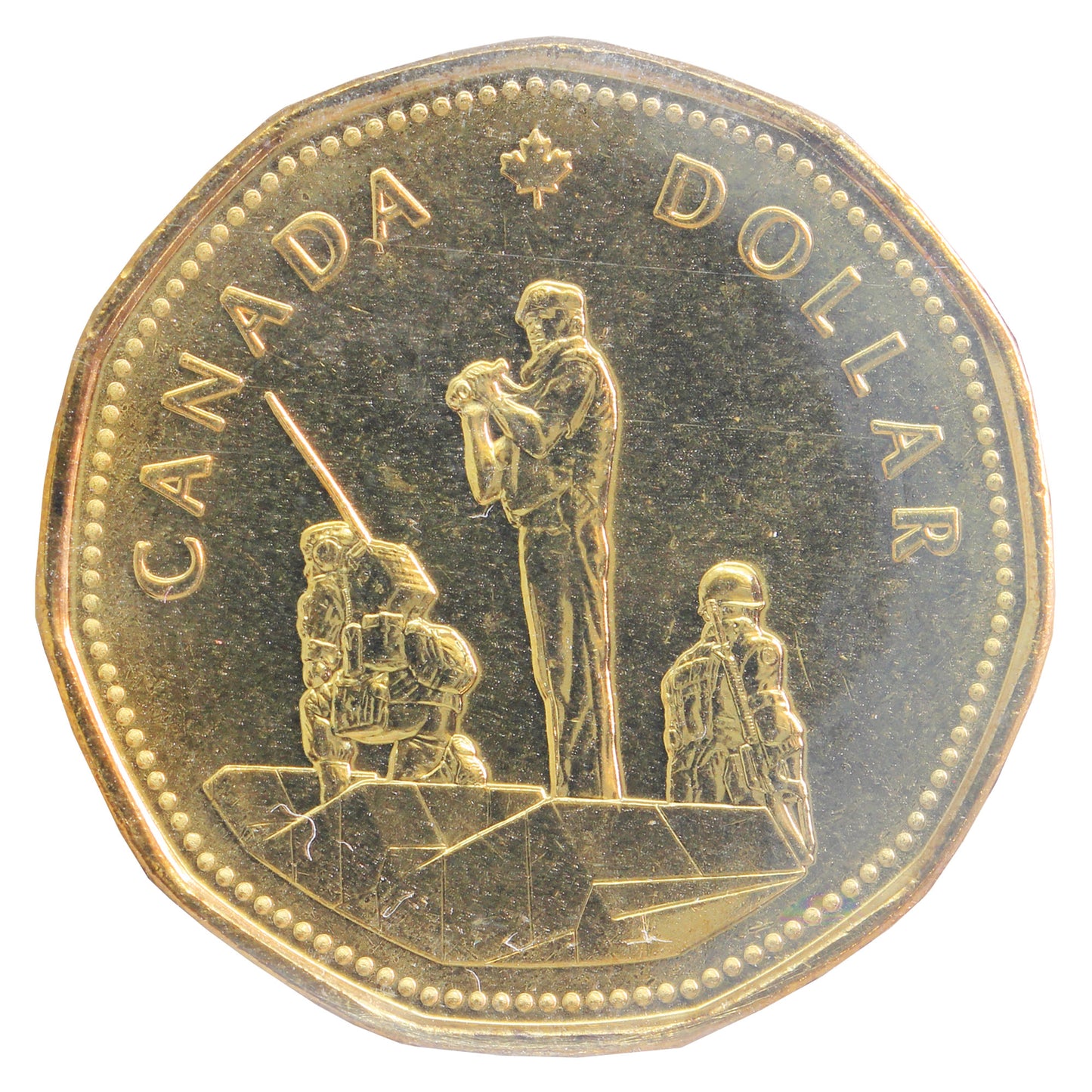 1995 Canada Peacekeeping Dollar ICCS Certified MS-66