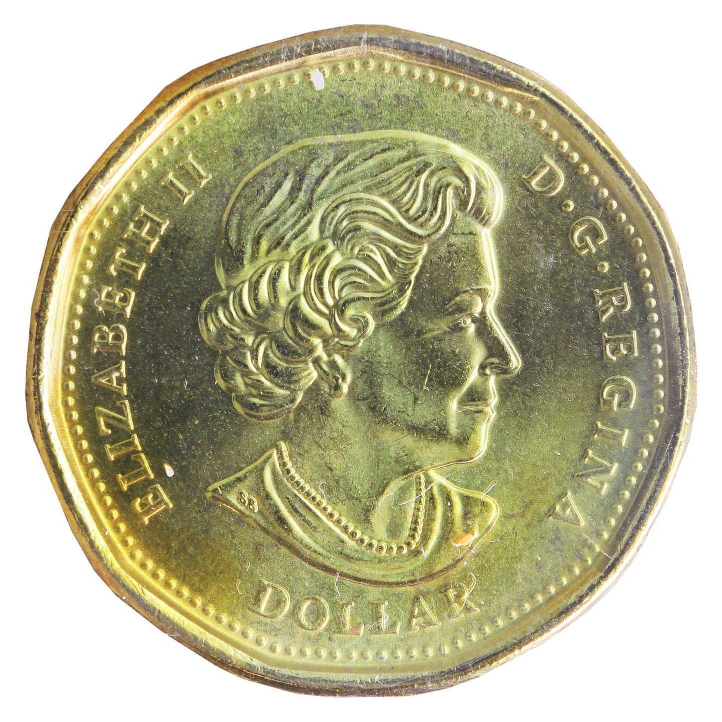 2021 Coloured Klondike Canada Dollar ICCS Certified MS65