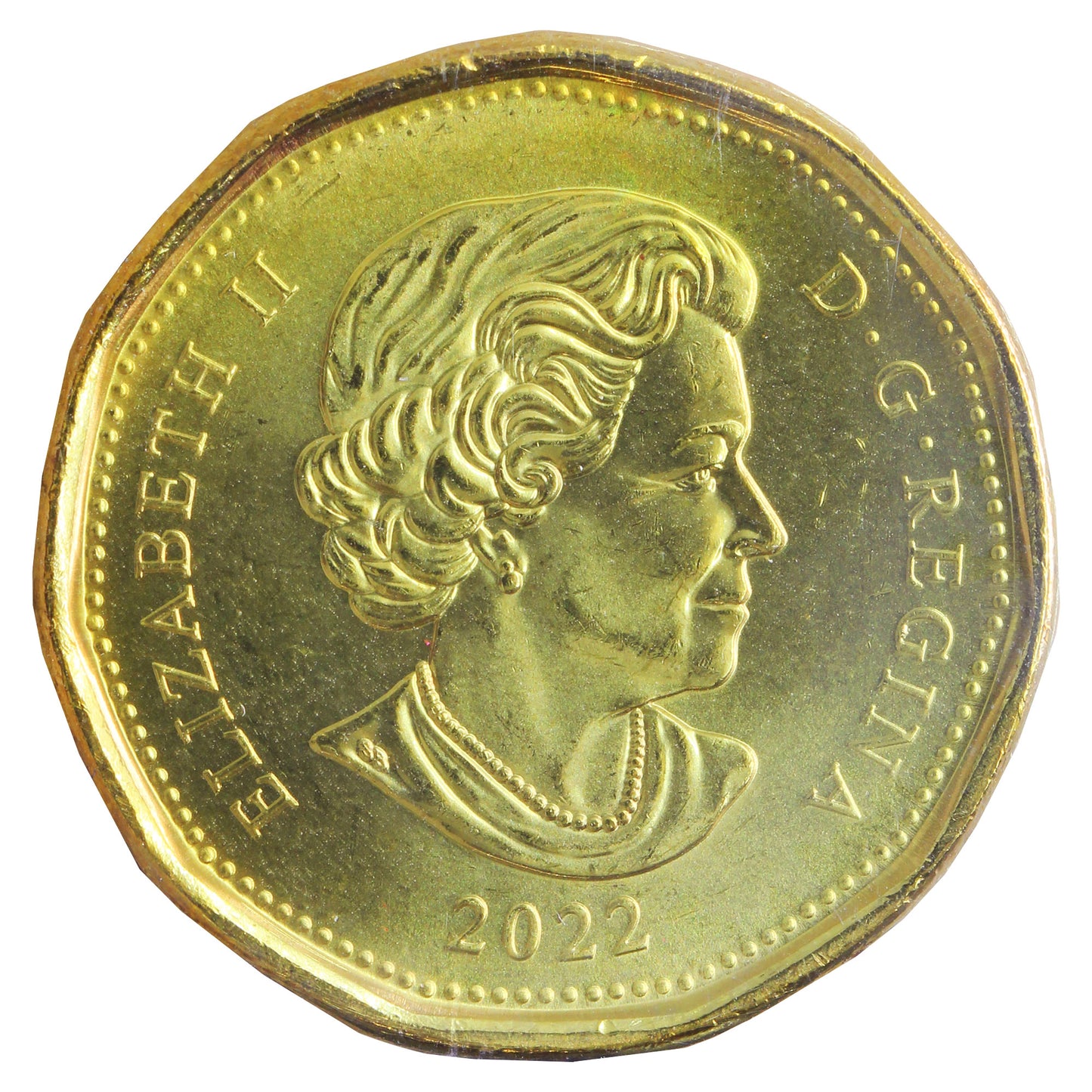 2022 Coloured Oscar Peterson Canada Dollar ICCS Certified MS64