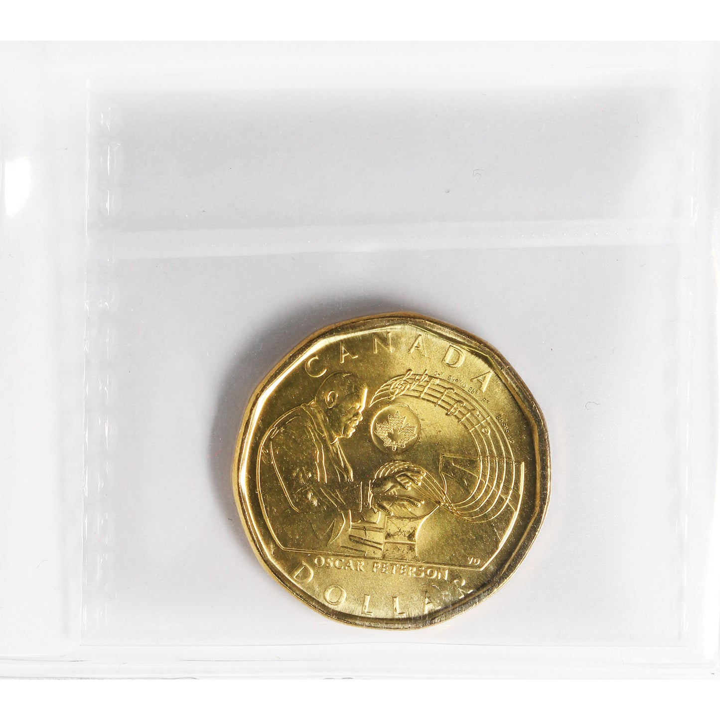 2022 Oscar Peterson Canada Dollar ICCS Certified MS66