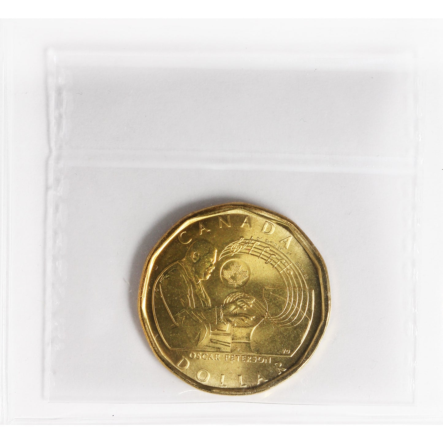 2022 Oscar Peterson Canada Dollar ICCS Certified MS65