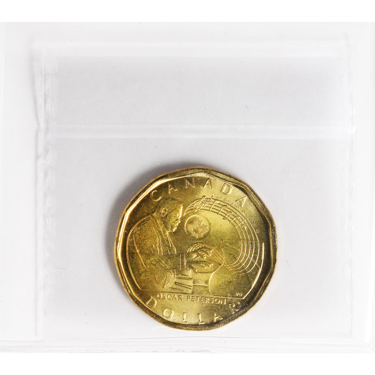2022 Oscar Peterson Canada Dollar ICCS Certified MS64