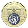 2025 Coloured 150th Anniversary of the Supreme Court of Canada $1 Special Wrap Roll of 25 pcs