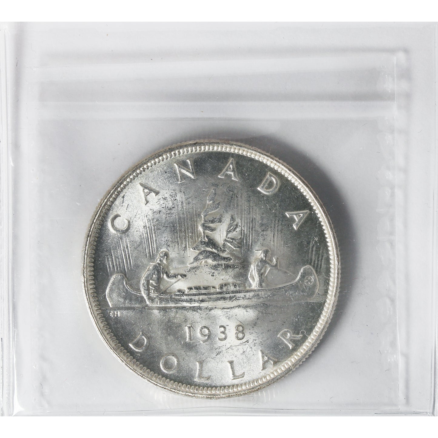 1938 Canada Dollar ICCS Certified MS64 (XHI 026)