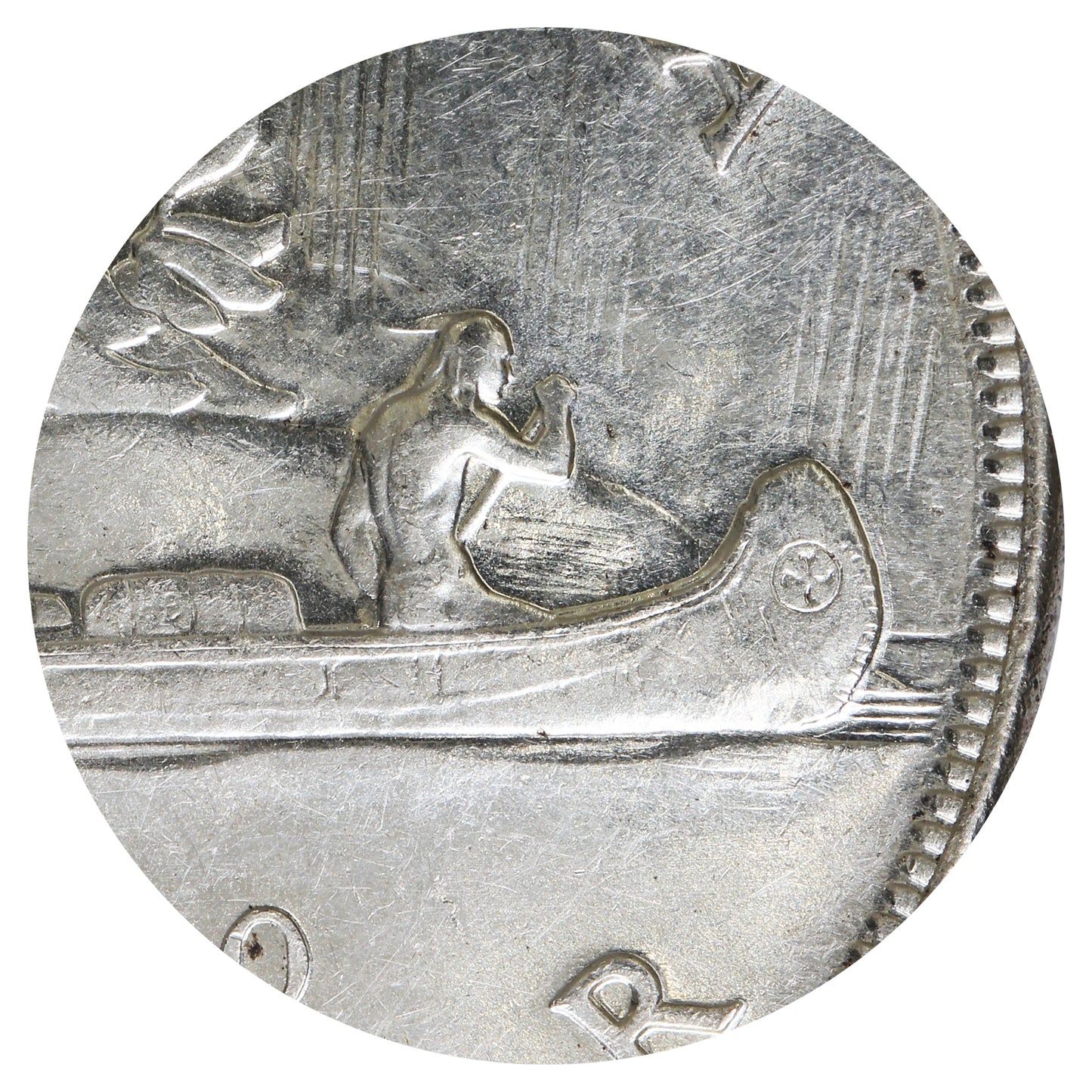 1950 Island Logs Canada Dollar Almost Uncirculated (AU50)