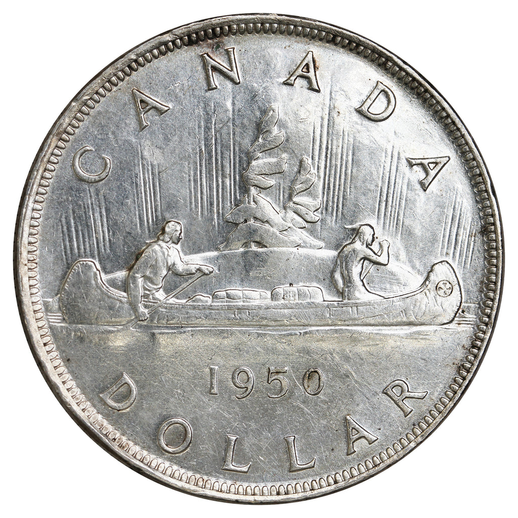 1950 Island Logs Canada Dollar EF-AU (EF45)
