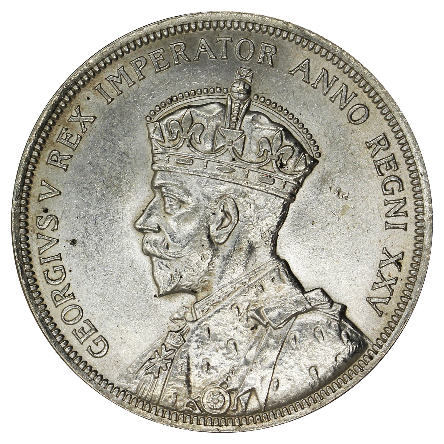 1935 2x XXV Canada Dollar Almost Uncirculated (AU50)